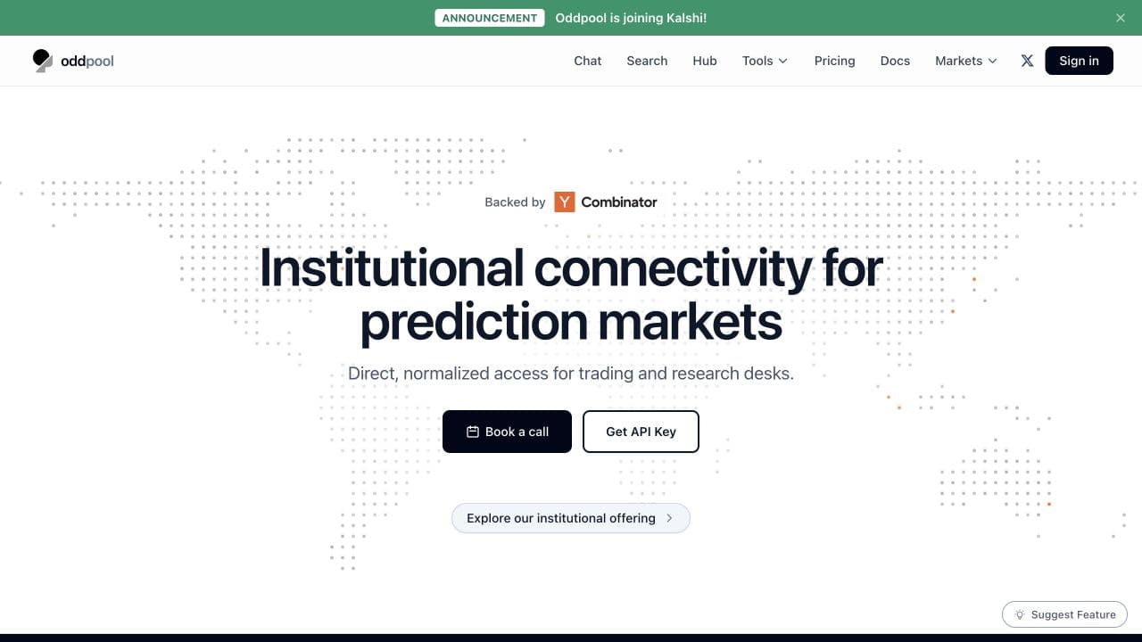 Oddpool public website or documentation, captured 2026-09-29