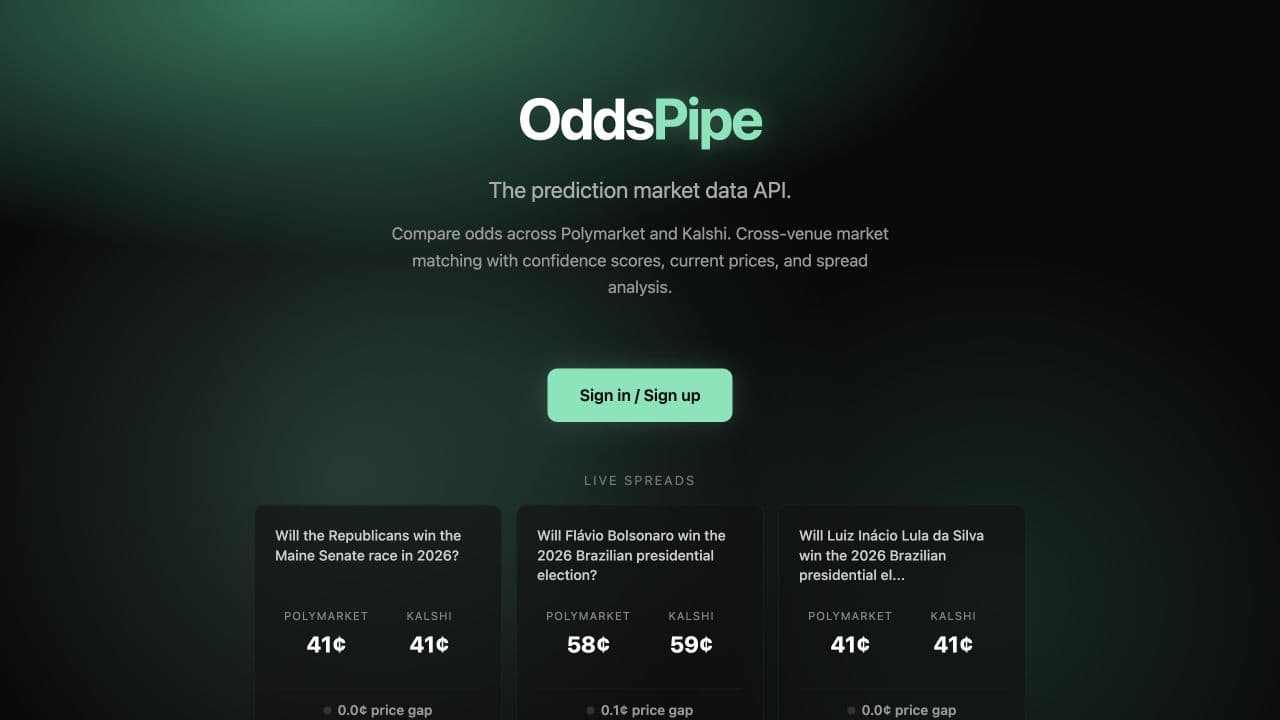OddsPipe public website or documentation, captured 2026-09-29